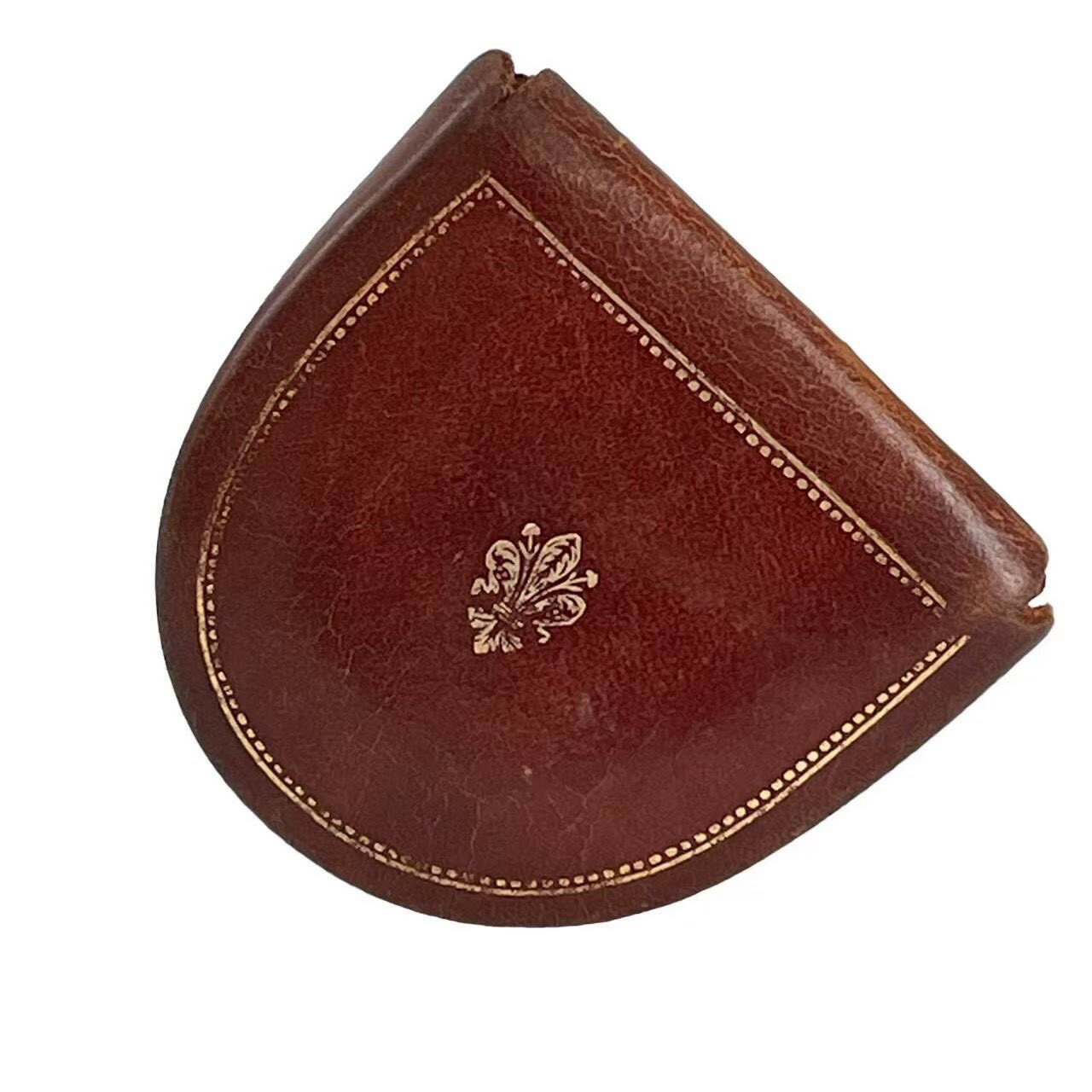 樂天商城 - 「中古」carlo carmagnini カルロ カルマニーニ コインケース 小銭入れ 馬蹄型 レザー 革製品 イタリア製 フィレンツェ ブラウン 茶色 レザーアイテム 小物 ユニセックス