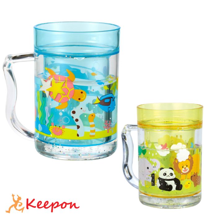 ぷかぷかアクアコップ アニマルズアーテック 子供 子ども マグカップ コップ プラスチック キッズ 動物..