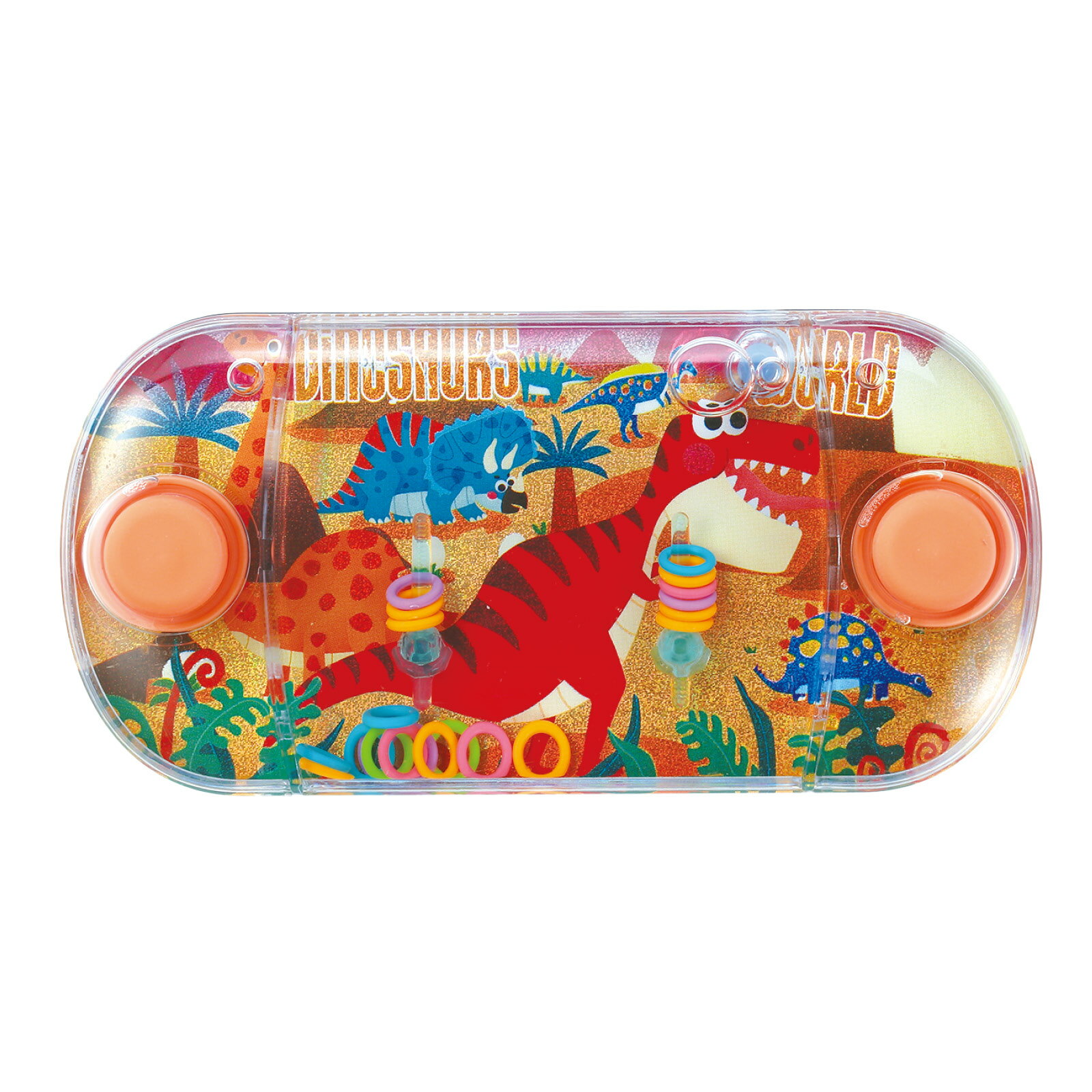 ウォーターゲーム ダイナソー (メール便可)おもちゃ 景品 幼児 保育園 幼稚園 アーテック 子ども 子供 恐竜 3