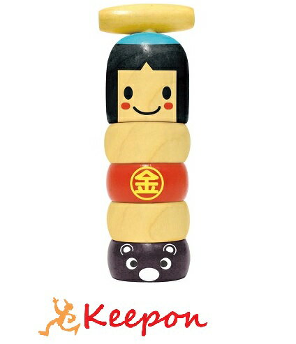 金太郎だるま落し　木のおもちゃアーテック 知育玩具・おもちゃ 木・木工・木製・木枠