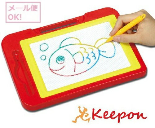 カラフルおえかきボード (1個までネコポス可) ーテック 療育 おもちゃ 知育玩具 指先感覚 お絵かき