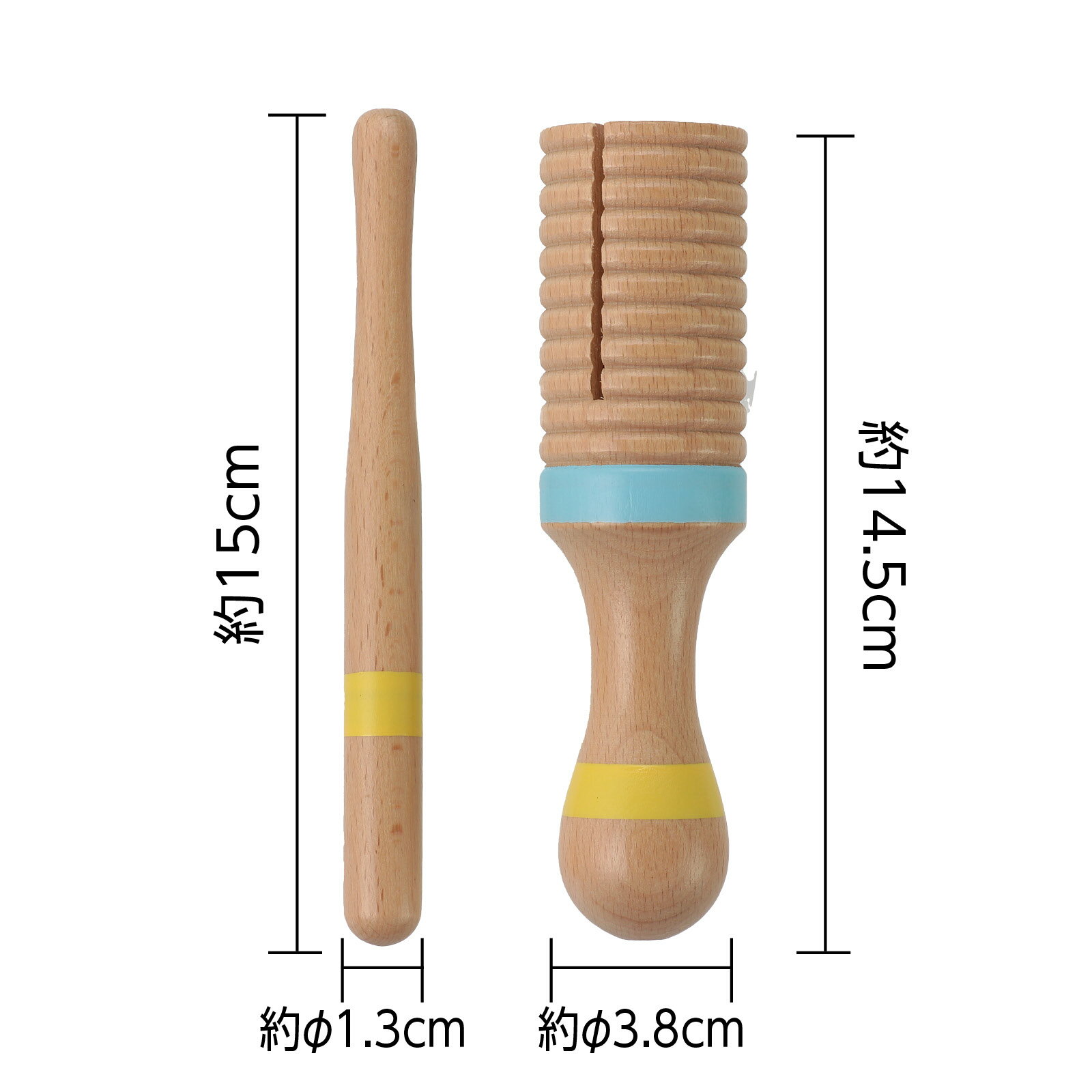 木製ギロアーテック 知育玩具 おもちゃ 幼児向けおもちゃ 楽器 音楽 玩具 子ども 3