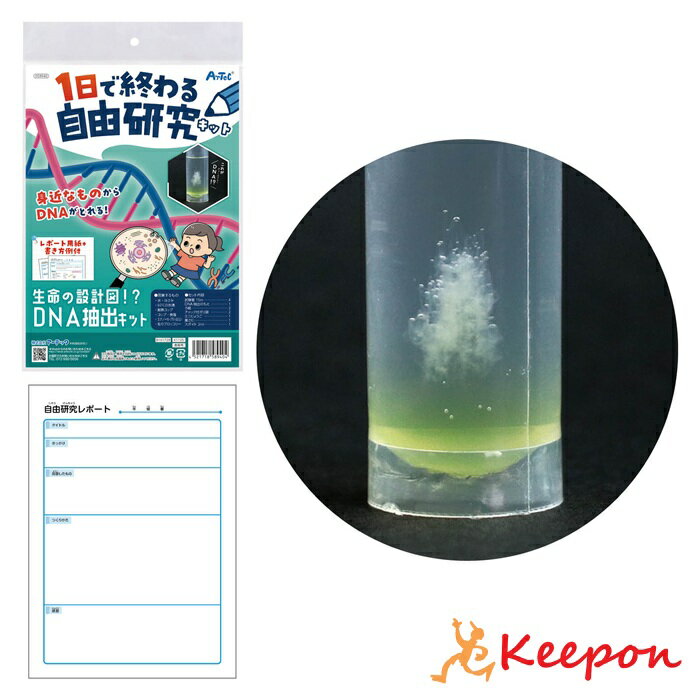Rakuten - 1日で終わる自由研究キット 生命の設計図!?DNA抽出アーテック 夏休み工作 冬休み 女の子 男の子 クラフト ハンドメイド ワークショップ 小学生