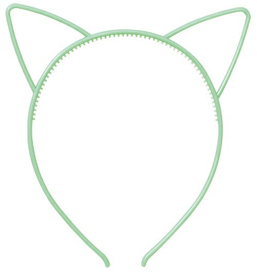 耳付きカチューシャ（8個までネコポス可) 7色からお選びください　アーテック 運動会 体育祭 応援 猫 猫耳 ネコ