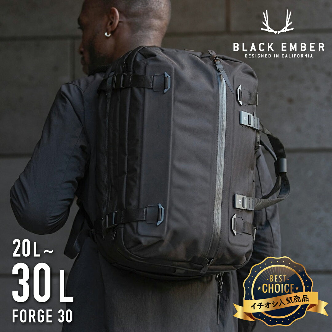 BLACK EMBER ֥åС FORGE 30 EmberTex™ ե30 Хåѥå 30L 2WAY ι...