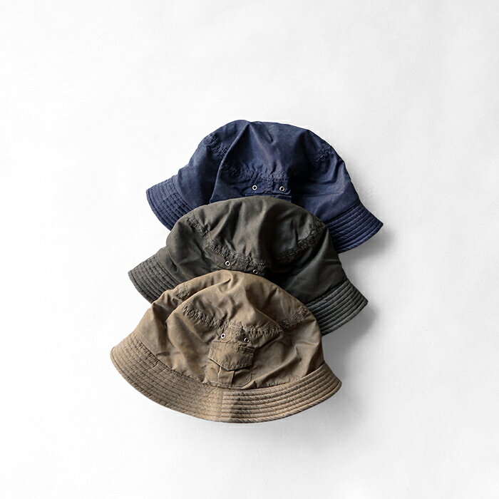 【20%OFFセール】DECHO デコ ハット MA-1 FABLIC SAFARI HAT MA-1ファブリック サファリハット 11-2AD25 帽子 ナイロン ポケット付き ヴィンテージライク 経年変化 エイジング 日本製 ブランド メンズ レディース おしゃれ かっこいい カジュアル サイズ2