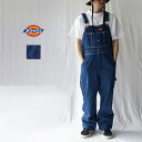 Dickies ディッキーズ オーバーオール デニム つなぎ #83294MODEL OVERALL 80201000 83294モデル ブルー 28インチ 3...