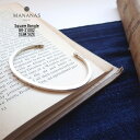MANANAS マナナス バングル Square Bangle - SLIM スクエアバングル スリム BR-21002 シルバー メンズ シンプル シルバー925 アクセサリー 男性 ジュエリー バングル おしゃれ ブランド カップル ペア