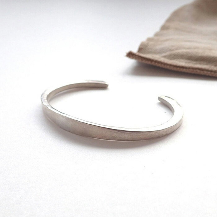 MANANAS �ޥʥʥ� �Х󥰥� Flat Rect Bangle - MEN'S SIZE �ե�åȥ쥯�ȥХ󥰥� ��󥺥����� BR-21005 ����С� ��� ����ץ� ����С�925 ���������꡼ ���� ���奨�꡼ �Х󥰥� ������� �֥��� ���åץ� �ڥ�