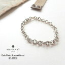 ブレスレット メンズ レディース シンプル シルバー マナナス ロロチェーンブレスレット シルバー925 アクセサリー MANANAS Rolo Chain B...