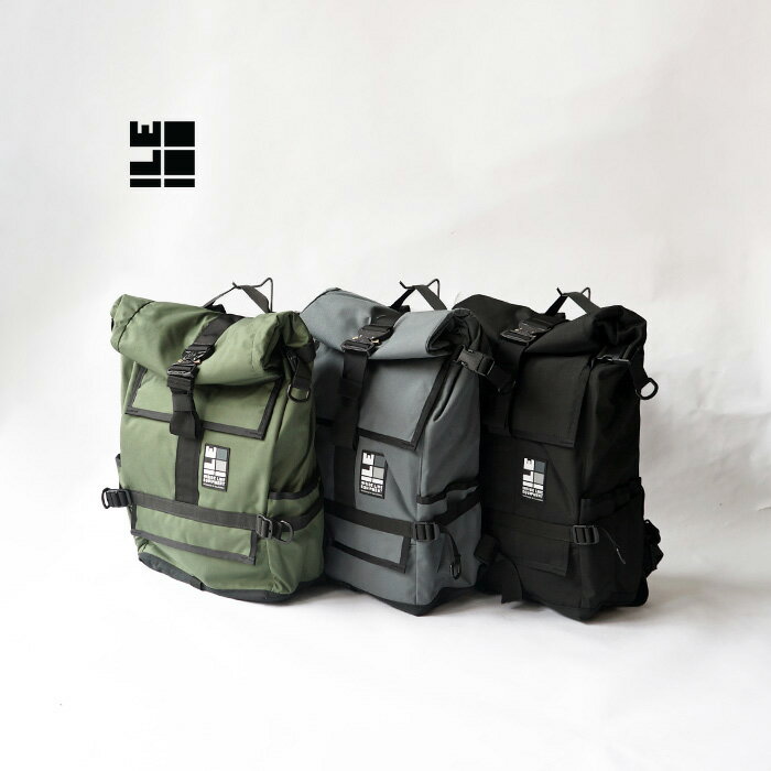 INSIDE LINE EQUIPMENT インサイドラインエキップメント DEFAULT 25L デフォルト バックパック リュックサック バック 防水 メッセンジャー ロールトップ 25リットル 自転車 サイクリング 鞄 コーデュラナイロン PCスリーブ 15インチ ポケット コブラバックル