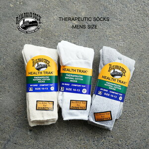 ڤڡ۷ å  쥤ɥå 쥮顼롼å ۥ磻 ʥ 졼 Ĳ ֥å 2På THE RAILROAD SOCK THERAPEUTIC SOCK MEN'S SIZE