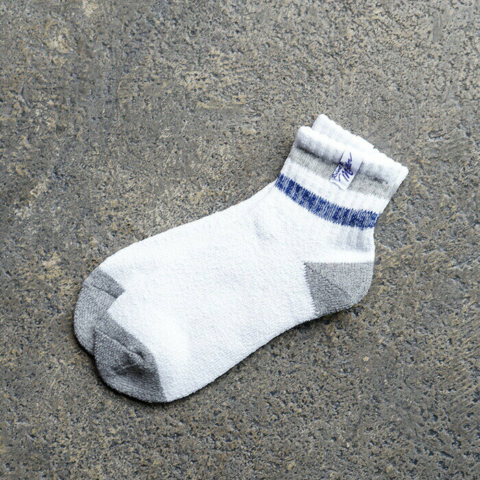 ソックス 靴下 無地 シンプル レディース 3Pソックス リブソックス 25-27cm ロバートピーミラー ホワイト グレー ブラック Robert P. Miller 3P Crew length socks