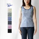 Robert P. Miller ロバートピーミラー タンクトップ Panel-rib Henry Tanktop パネルリブ ヘンリー タンクトップ 854C...