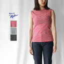 Robert P. Miller ロバートピーミラー ノースリーブ Panel-rib C/N Tanktop パネルリブ クルーネック タンクトップ 848C...