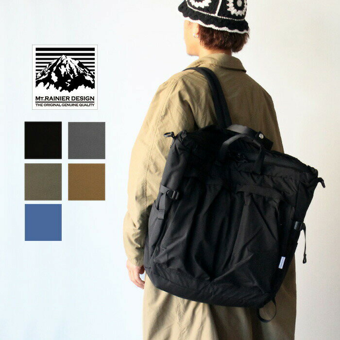 yyzobO bN Jo 3way g[gobO V_[obO bNTbN obNpbN }EgCjAfUC 60/40 wbgg[gobO MT. RAINIER DESIGN SIXTY FORTY HELMET TOTE PACK