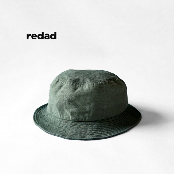 redad レダッド　patchwork bucket hat - military パッチワークバケットハット バケットハット ハット ミリタリー リメイク パッチワーク 【あす楽対応】