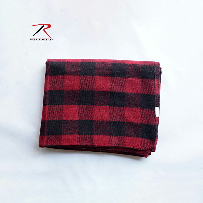 ROTHCO ロスコ ウールブランケット Plaid Wool Blanket プレイドウールブランケット 1146 ブランケット ソファー ベッド ラグ 大判 リビング インテリア 丈夫 キャンプ アウトドア カジュアル おしゃれ ブランド メンズ レディース 164cm×210cm