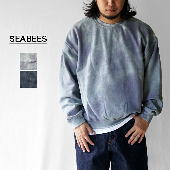 SEABEES ӡ Garment Camoflage dye sweatshirt ȥե顼åȥ å 롼...