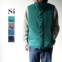 【あす楽】Si エスアイ ダウンベスト メンズ ベスト アウター ジレ ダウン リバーシブルダウンベスト REVERSIBLE DOWN VEST products by TAION タイオン 800フィルパワー 全4色 リバーシブル 秋 冬 防寒 おしゃれ 10123302