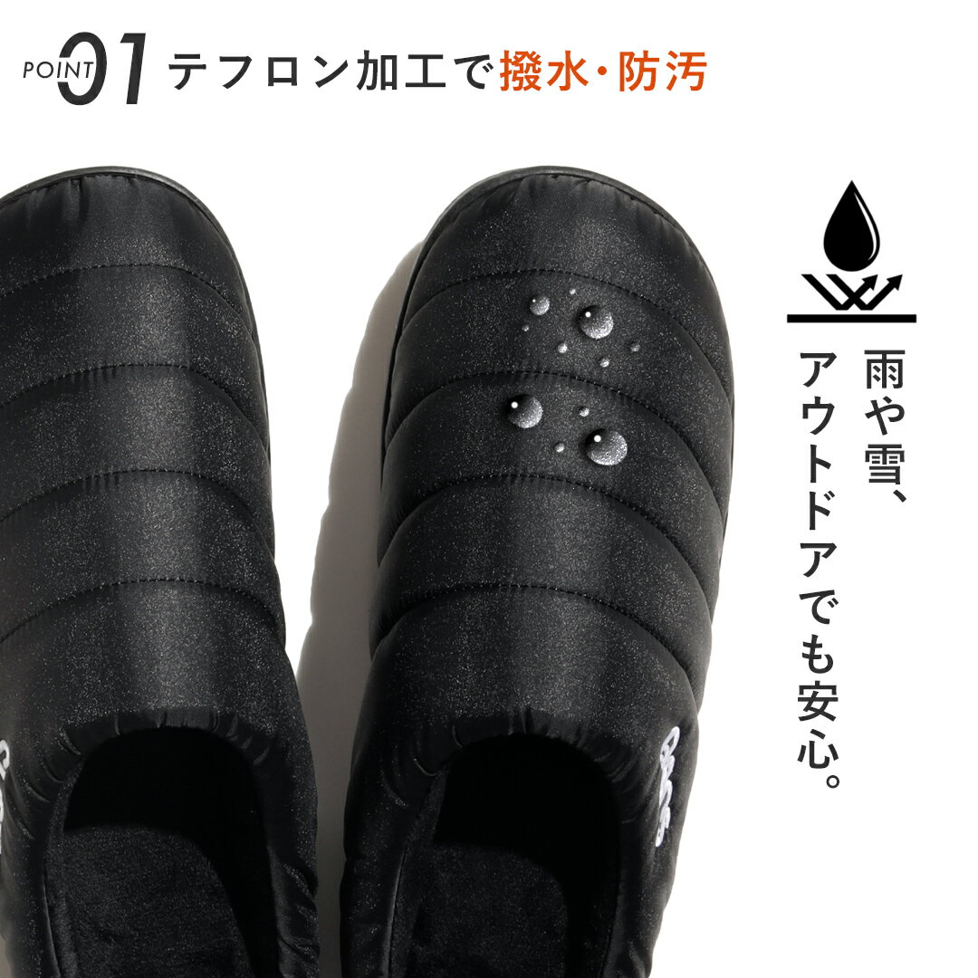 SUBU スブ 冬用 サンダル 外履き つっか...の紹介画像3