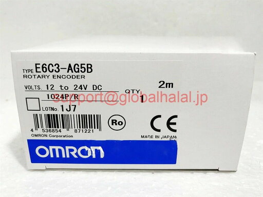 【新品★適格請求書★税込】OMRON E6C3-AG5B(256P/R 360P/R 512P/R 720P/R 1024P/R選択可)【6ヶ月保証】 【新品★適格請求書★税込】OMRON E6C3-AG5B(256P/R 360P/R 512P/R 720P/R 1024P/R選択可)【6ヶ月保証】