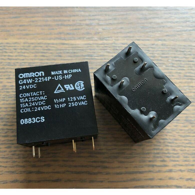 【新品★適格請求書★税込】OMRON (10個) G4W-2214P-US-HP 24VDC High Capacity Power Relay オムロン 【6ヶ月保証】