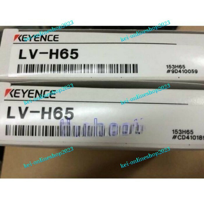 【新品★適格請求書★税込】KEYENCE Sensors LV-H65 【6ヶ月保証】
