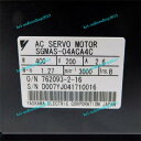 【新品★適格請求書★税込】YASKAWA Servo Motor SGMAS-04ACA4C 【6ヶ月保証】