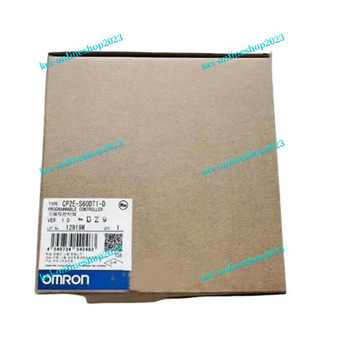 【新品★適格請求書★税込】OMRON 1PC CP2E-S60DT1-Dプログラマブルコントローラー 【6ヶ月保証】