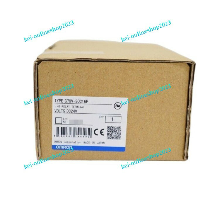 【新品★適格請求書★税込】オムロン Mint Condition G70V-SOC16P I/Oリレー端子 【6ヶ月保証】