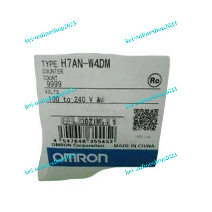 【新品★適格請求書★税込】OMRON 1PC H7AN-4DMデジタルカウンター＃D3 【6ヶ月保証】