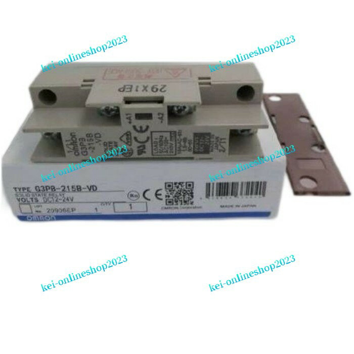【新品★適格請求書★税込】OMRON G3PB-215B-VD 12-24VDC Solid State Relay オムロン G3PB 215B VD 【6ヶ月保証】