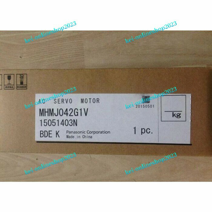 【新品★適格請求書★税込】Panasonic 1つのサーボモーターMHMD042G1V 【6ヶ月保証】