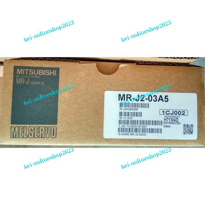 【新品★適格請求書★税込】MITSUBISHI三菱電機 MR-J2-03A5 サーボアンプ【6ヶ月保証】