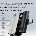 Type-C to 3.5mm & PD100W 変換アダプター iPhone専用 充電しながら音楽再生可能 高速充電対応 3.5mmイヤホンジャック搭載 PD...