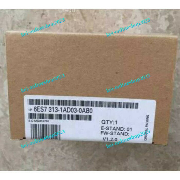 【新品★適格請求書★税込】Siemens 6ES7313-1AD03-0AB0 6ES7 313-1AD03-0AB0 シーメンス 【6ヶ月保証】