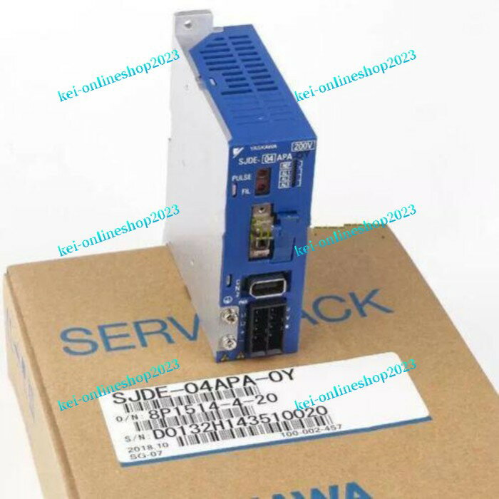 【新品★適格請求書★税込】サーボドライバー SJDE-04APA-OY 【6ヶ月保証】