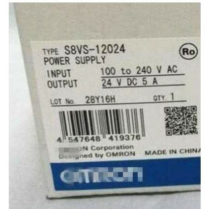 【新品★適格請求書★税込】OMRON スイチング・パワーサプライ S8VS-12024【6ヶ月保証】