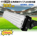 【2個セット】投光器 led投光器 300w LEDワークライト 防水LED 60000LM 水銀灯3000W相当 ハイパワー LED投光機 サーチライト 集魚...