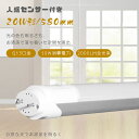 LED蛍光灯 20W形 直管 片側給電 白色4000K 人感センサーライト 20W 直管LEDランプ 20形相当 直管型LED照明器具 LED蛍光管20型 消費...