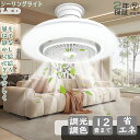 扇風機付きシーリングライト LEDシーリングファンライト ファンファンライトdcモーター 天井扇風機 天井扇風機照明 シーリングファンライト ledシーリングラ...