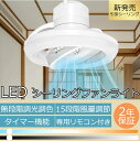 【正逆回転・2025强化版】Alexa・Google Home対応 モコン付き シーリングファンライト 無階段調光調色 15階段風量調整 DCモーター タイマー機能 静音 軽量 薄型 おしゃれ モコン付き 引掛けモデル タイマー機能 引掛けモデル 常夜灯 節電 おしゃれ 北欧風 25cmの小型