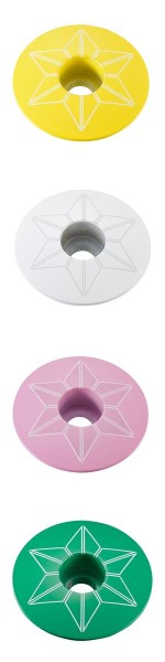 SUPACAZ スパカズ STAR CAPZトップキャップ パウダーコート仕上げ SUPACAZ スパカズ STAR CAPZトップキャップ パウダーコート仕上げ