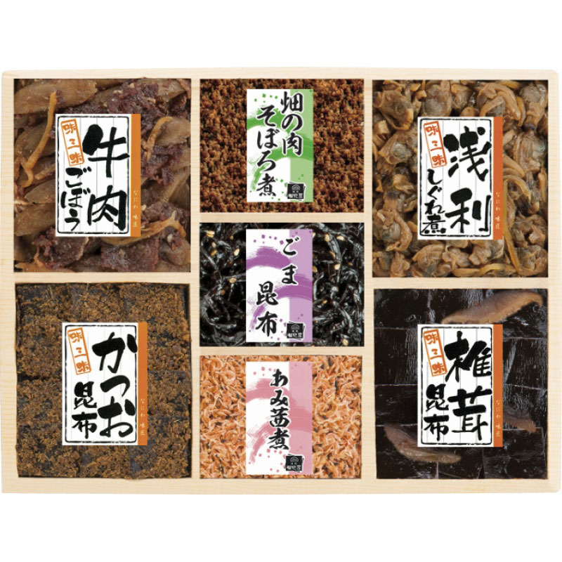 ギフト 内祝い 浪花佃史屋 味三昧 LE-40｜結婚内祝い 出産内祝い お祝い お礼 お返し 引き出物 ご挨拶 快気祝い 香典返し 記念日 冬ギフト 寒中見舞い 2024