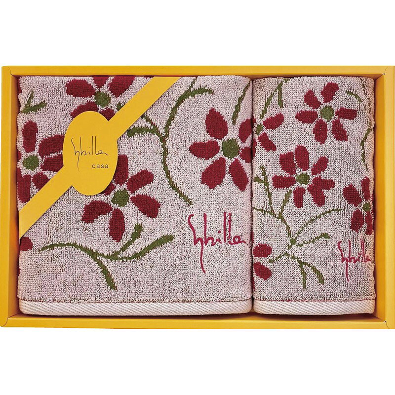 【24日2時まで★P5倍】タオル ギフト シビラ エンラサーダ2 フェイスタオル&ミニタオル ピンク 94084｜結婚内祝い 出産内祝い お祝い お礼 お返し 引き出物 ご挨拶 快気祝い 香典返し 記念日 誕生日 敬老の日 2025