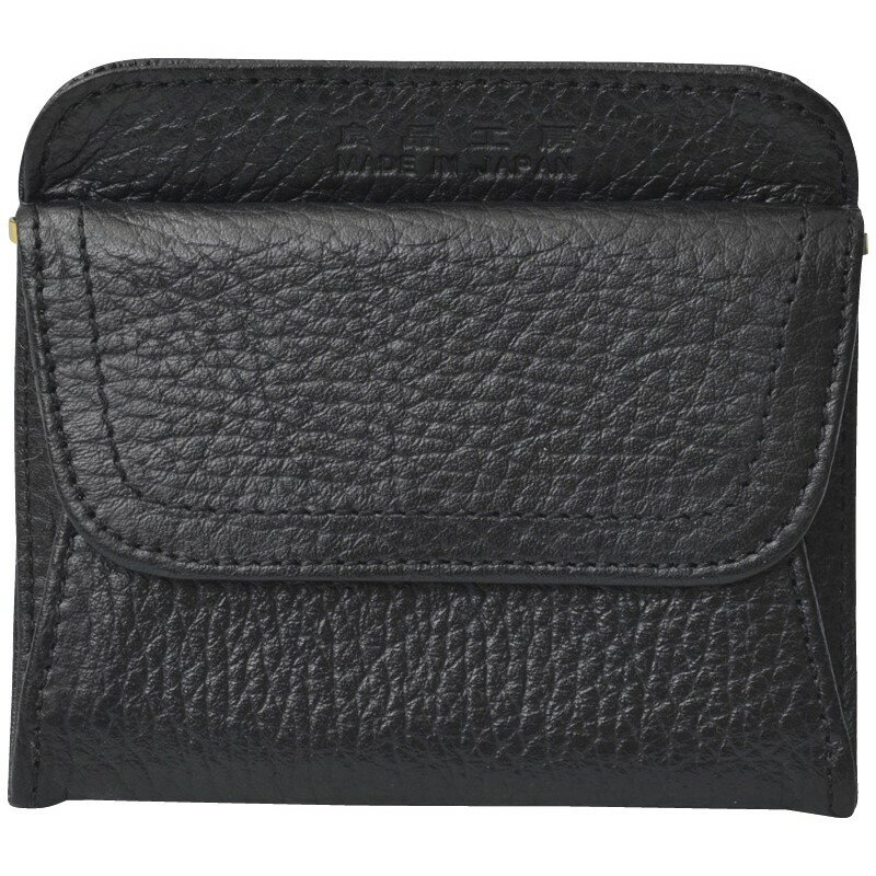【20日20時から★最大P10倍】ギフト 内祝い 良品工房 日本製牛革小銭入れ 黒 B6111-28|送料無料 結婚内祝い 出産内祝い お祝い お礼 お返し 引...