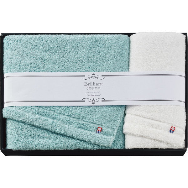 【15日限定★P5倍】タオル ギフト ブリリアントコットン バス・フェイスタオルセット BCSF-24700｜送料無料 結婚内祝い 出産内祝い お祝い お礼 お返し 引き出物 ご挨拶 快気祝い 香典返し 記念日 誕生日 お歳暮 お年賀 2025