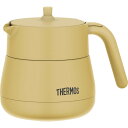 【マラソン限定★P5倍】ギフト 内祝い サーモス ティーポット(450ml) ベージュ TTE-450BE|送料無料 結婚内祝い 出産内祝い お祝い お礼 お返...