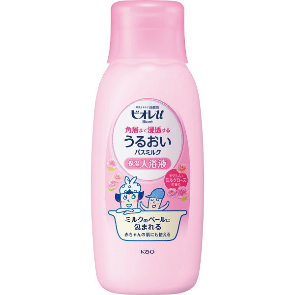 【20日20時から★最大P10倍】ギフト 内祝い ビオレu 角層まで浸透するバスミルク 本体 やさしいミルクローズの香り|結婚内祝い 出産内祝い お祝い お礼 ...